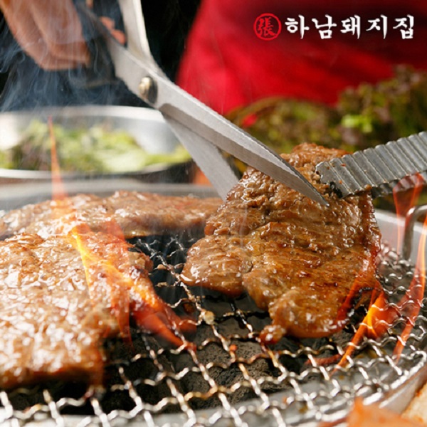 [하남돼지집] 제주 흑돼지 칼집 양념구이 500g × 3팩 외 포갈비/목전지왕구이