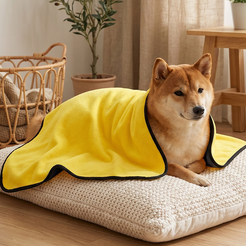 [펫코노미] 반려동물 극세사 목욕타올 S / M / L