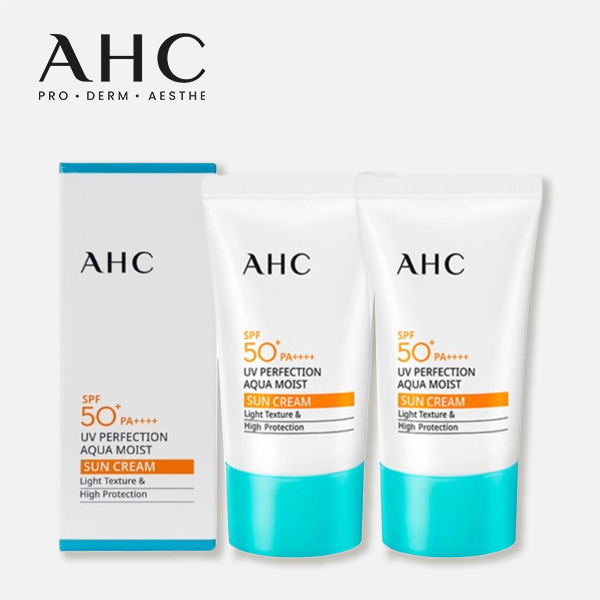 [AHC] UV퍼펙션 아쿠아 모이스트 선크림(50ml×2개)