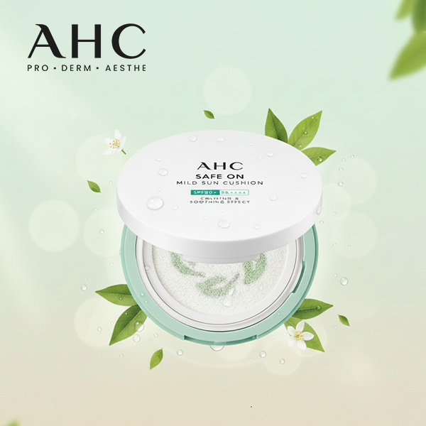 [AHC] 세이프온 마일드 선쿠션 25g SPF50+ PA++++