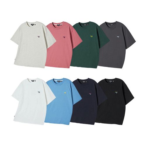 [원더플레이스] GOLA SMALL LOGO T-SHIRT(8 COLOR)