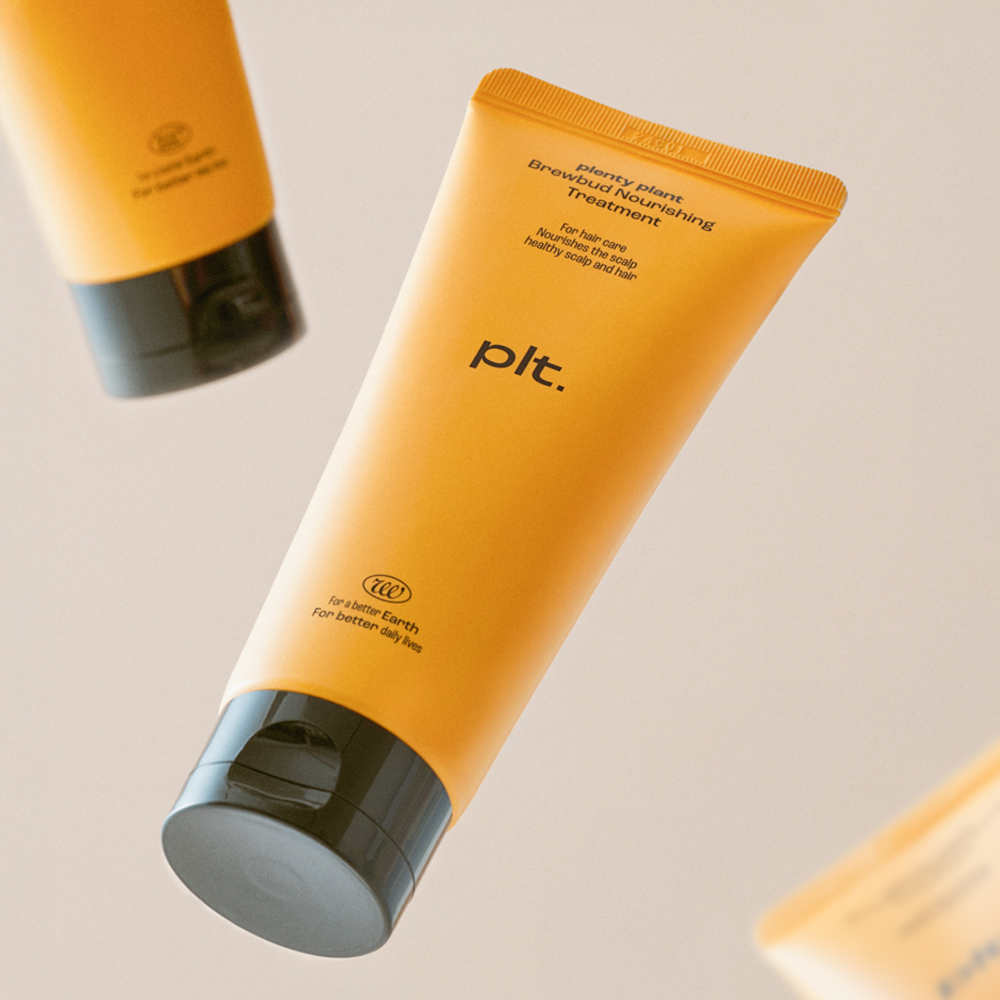 [플렌티플랜트] 모발 뻣뻣함 손상모 개선 브루버드 너리싱 트리트먼트 130ml