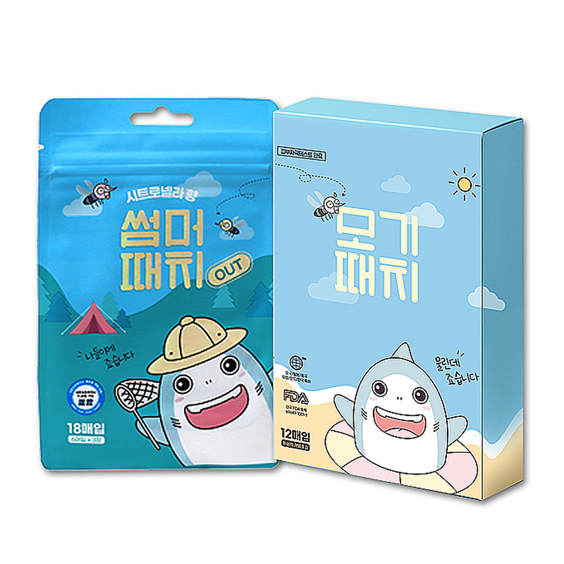 [REAL SUMMER] 모기패치 모기때치 썸머때치 3박스외 국내특허 FDA 36개월이상