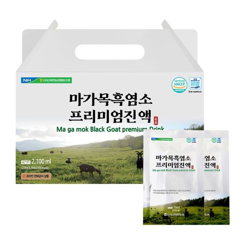 [지리산마천농협] 마가목 흑염소 프리미엄진액 (70ml × 30포)