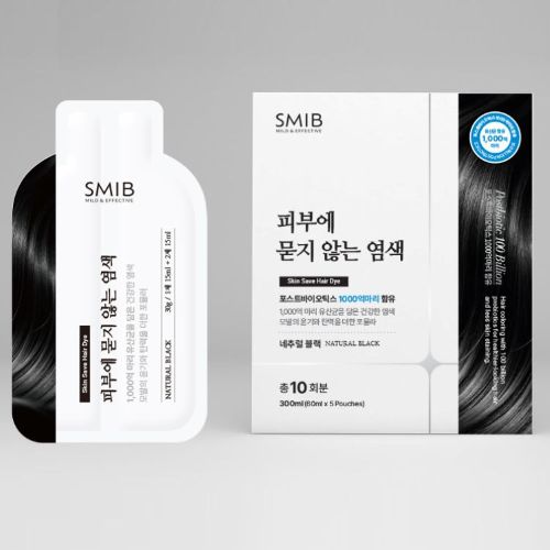 [스미브] 피부에 안묻는 염색약 1box(5회분) 4종택1