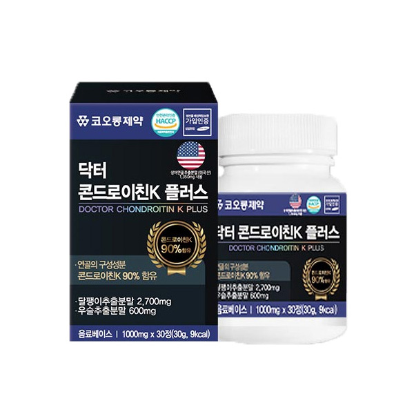 [코오롱제약] 닥터 콘드로이친K 플러스 모음전