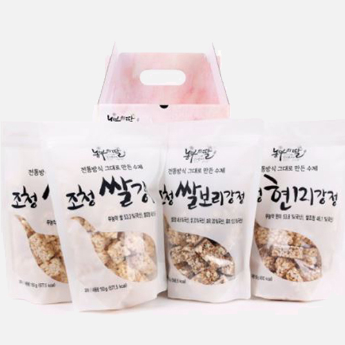 [건강의정석] 전통방식 그대로 만든 수제 조청 강정(150g×4봉)
