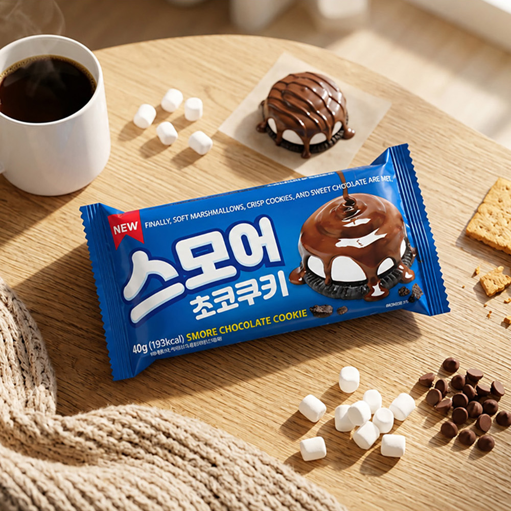 [일맥] 스모어 쫀득 초코쿠키 (40g × 10개) 외 1종
