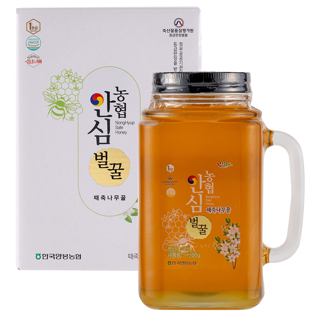 [한국양봉농협] 1등급 때죽나무꿀 (1.1kg)