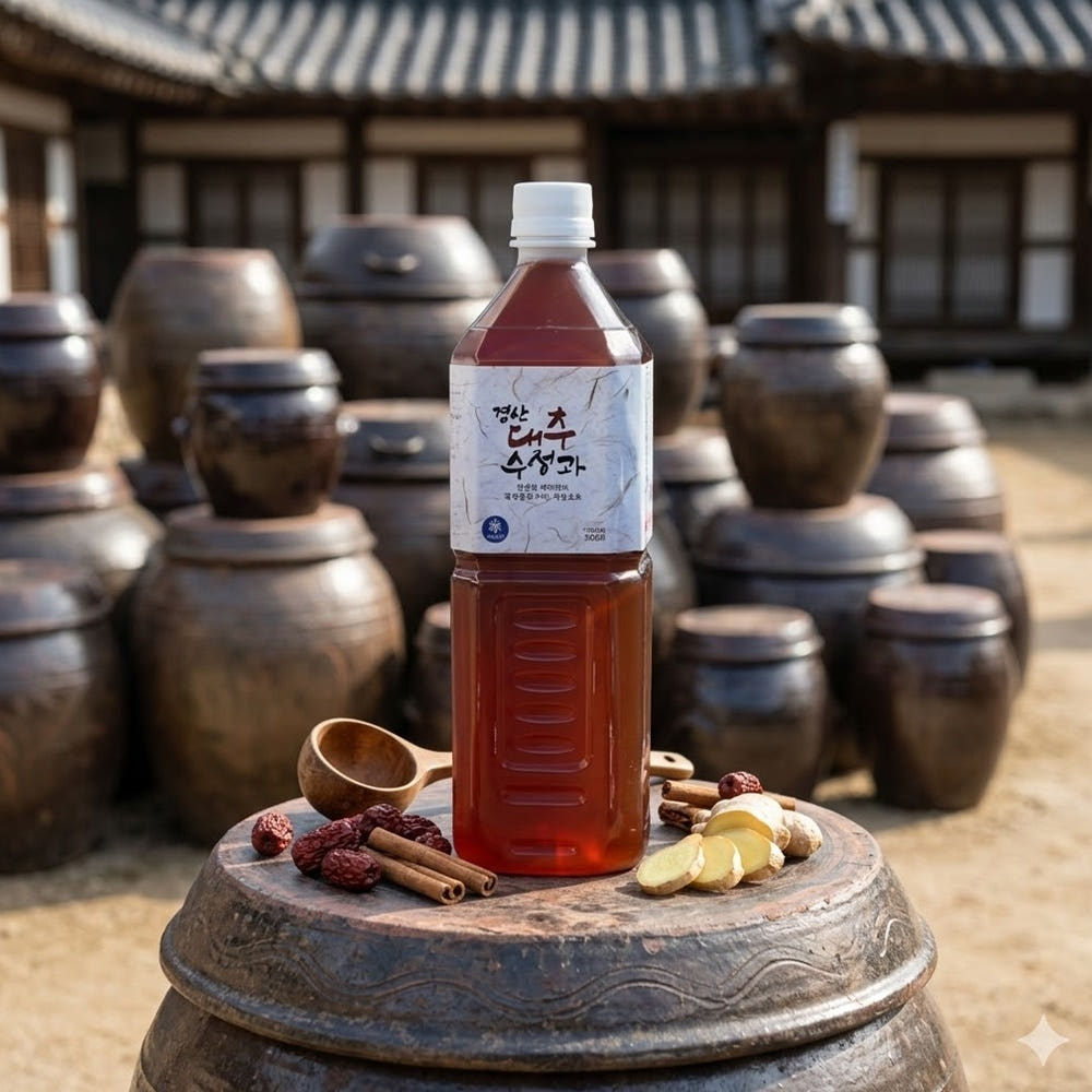 [도라지명가유경] 대추 수정과 (1100ml / 1+1)