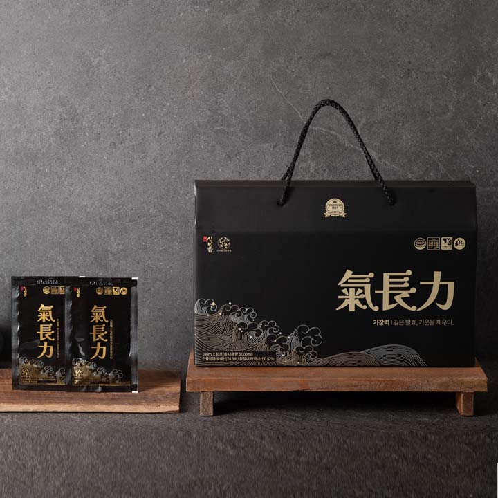 [피앤] 발효 신비향 기장력 국내산 민물장어 장어진액 (30포 100ml) 추석 선물 세트 명절 셋트