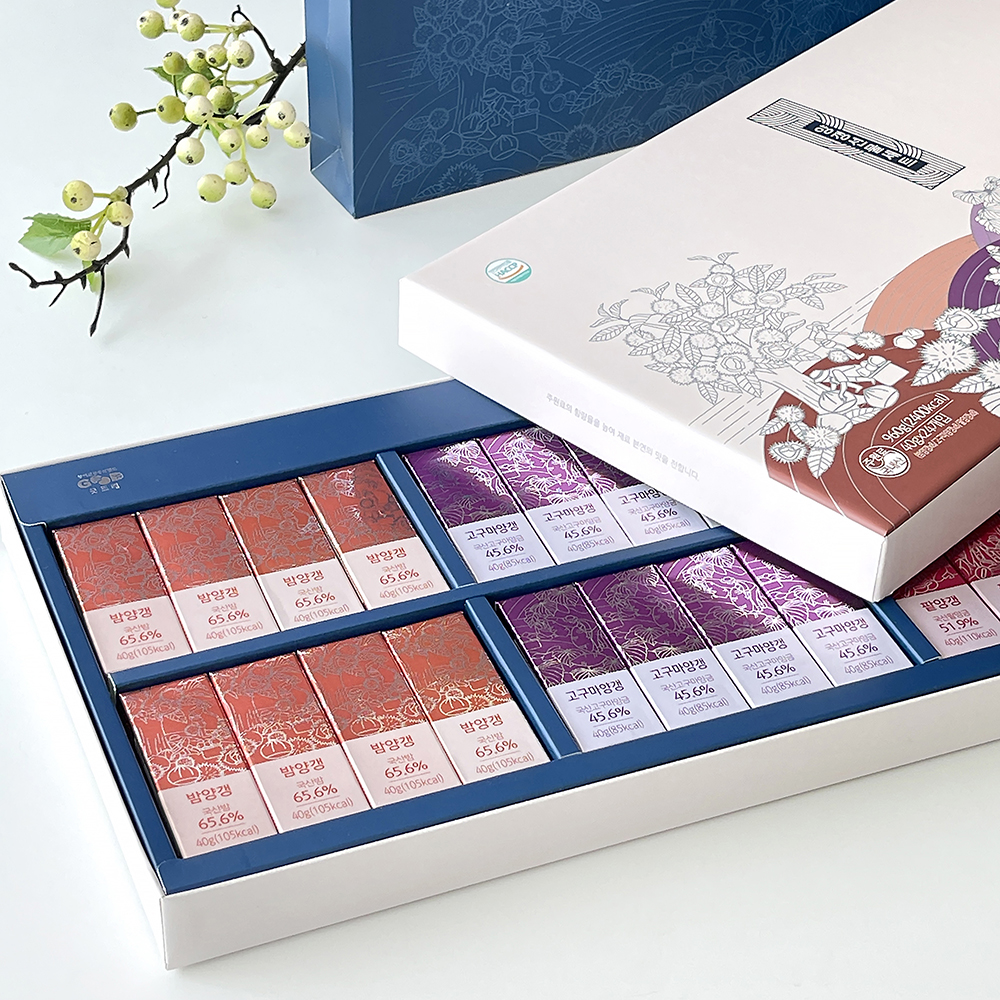 [밤뜨래] 양갱 선물세트 (960g) 외 1종