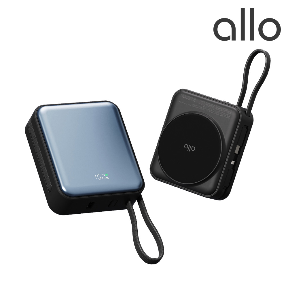 [알로코리아] Qi2.2 맥세이프 45W 초고속 반고체 보조배터리 10000mAh 1000SW