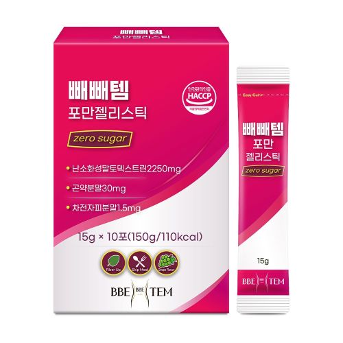 [뉴네이처] 빼빼템 포만젤리스틱(15g × 10포)
