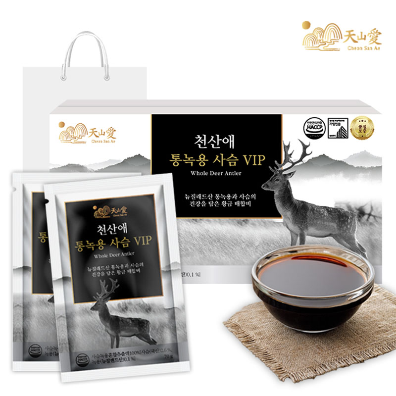 [천산애] 통녹용 사슴VIP(70g×30포)