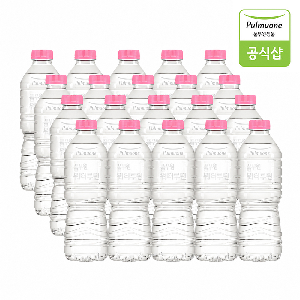 [풀무원샘물] 워터루틴 에코 (500ml×20개/40개/60개/80개/100개) 공식판매처 안심배송 샘물