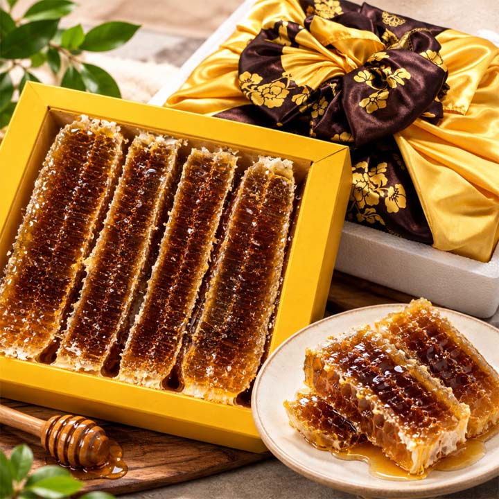 [피앤] 산지직송 100% 사양 벌집 꿀 추석 명절 셋트 선물 세트 (3.6kg)