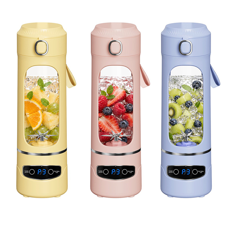 [쿠팸] M5 충전식 휴대용 12중날 미니믹서기&텀블러 (400ml)