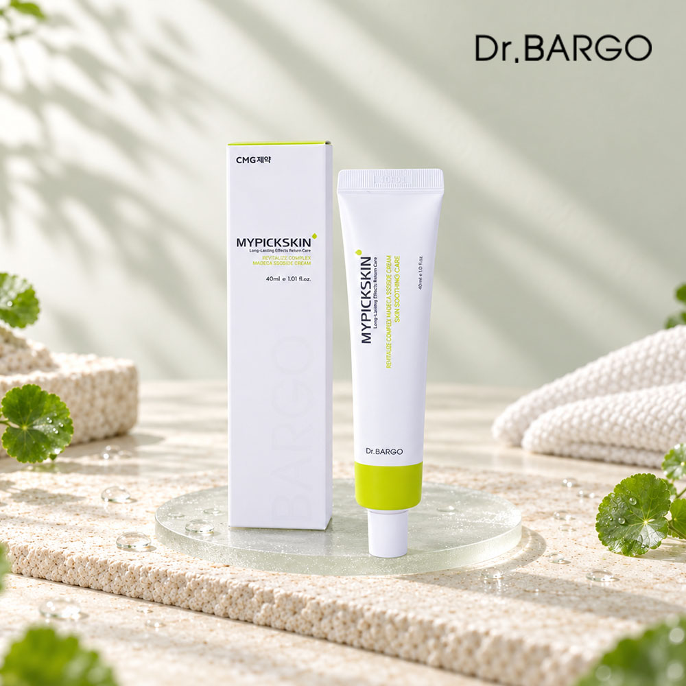 [닥터바르고] 마데카 소사이드 크림 (40ml) / 피부진정 피부미백 주름개선 2중기능성