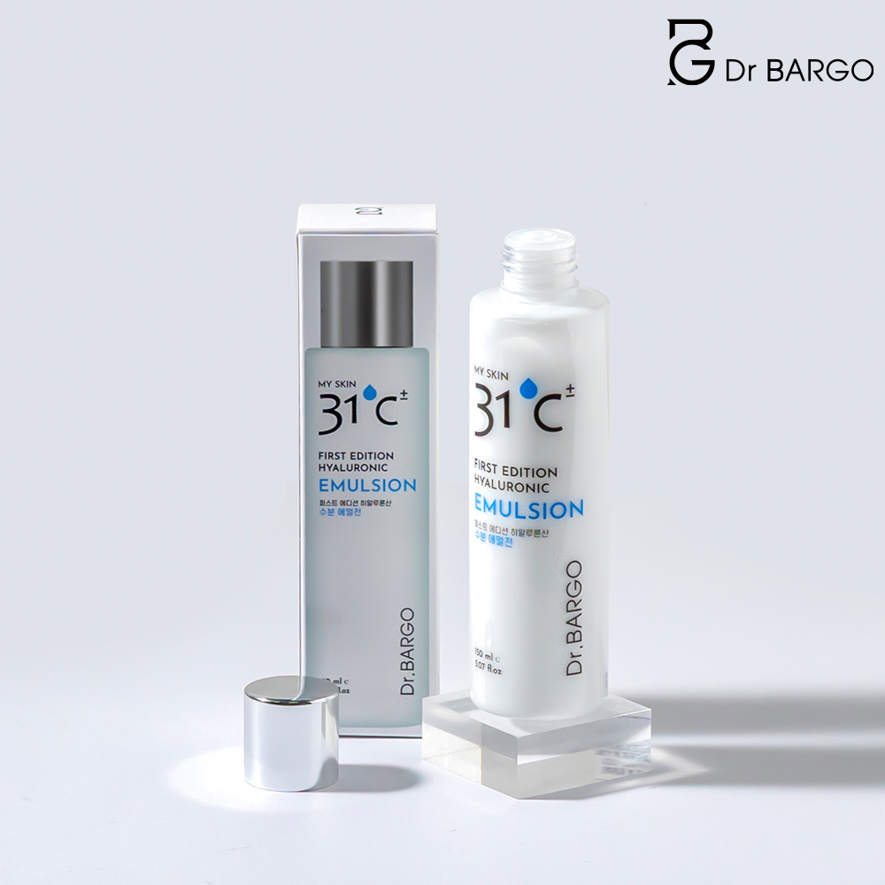 [닥터바르고] 31℃ 히알루론산 수분 에멀전 (150ml) / 수분공급 피부미백 피부진정 각질케어