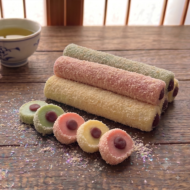 [예당] 자연의 선물 3가지 색감의 달콤한 즐거움 칼라말이 (100g × 6/12/18/24 줄)