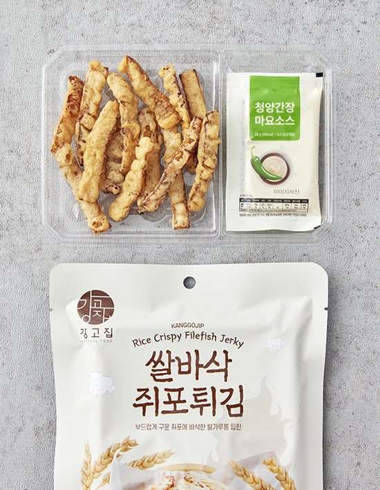 [강고집] 쌀바삭 쥐포튀김 60g