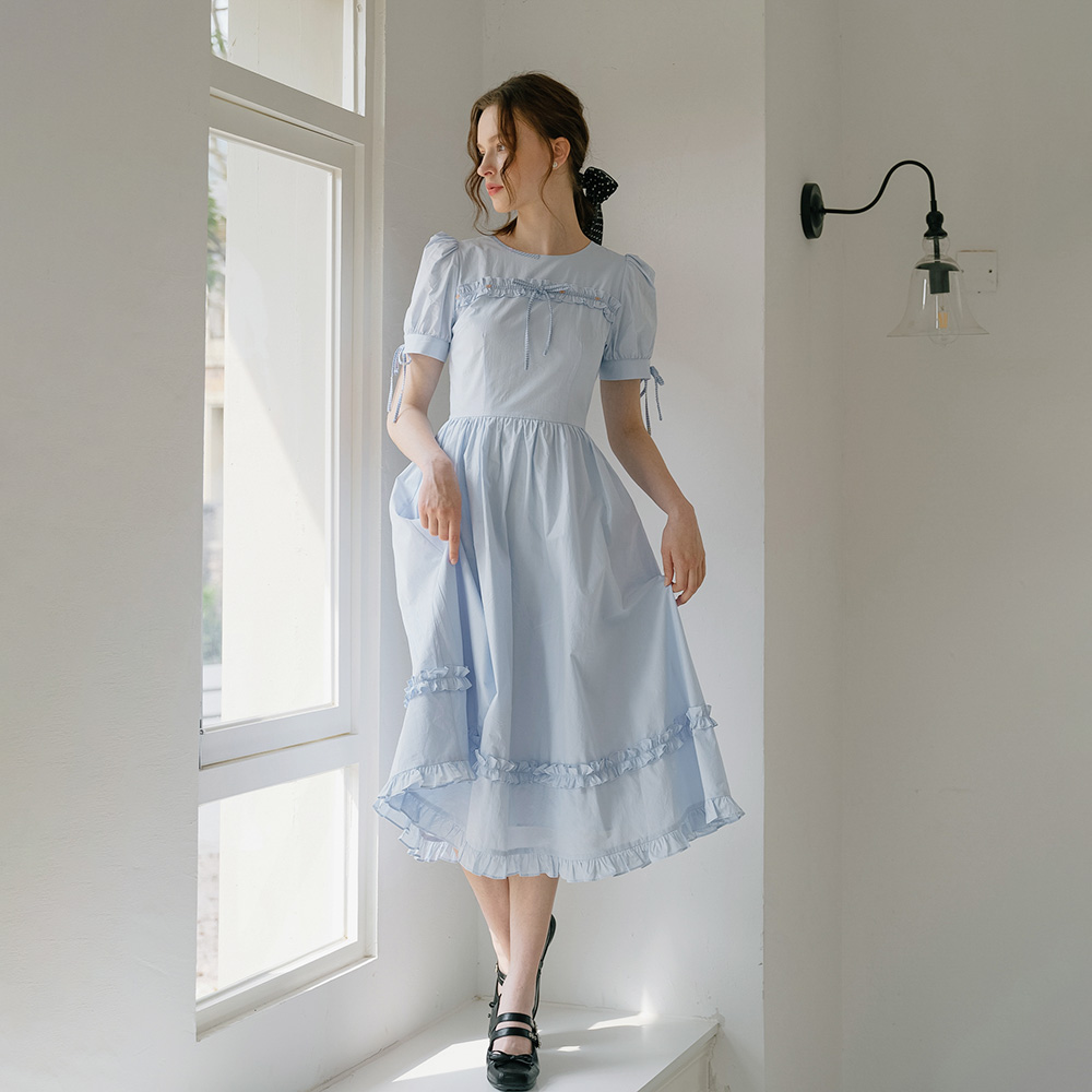 ★Cest Moidew★ Cest_Sky blue back heart dress Cest_Sky blue back heart dress