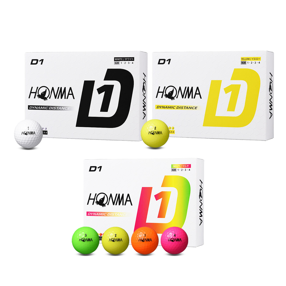 혼마 (24)D1 골프공 2PCS