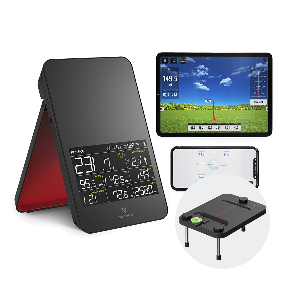 보이스캐디 SC4 PRO 론치 모니터(스윙분석기)+얼라인먼트 스탠드