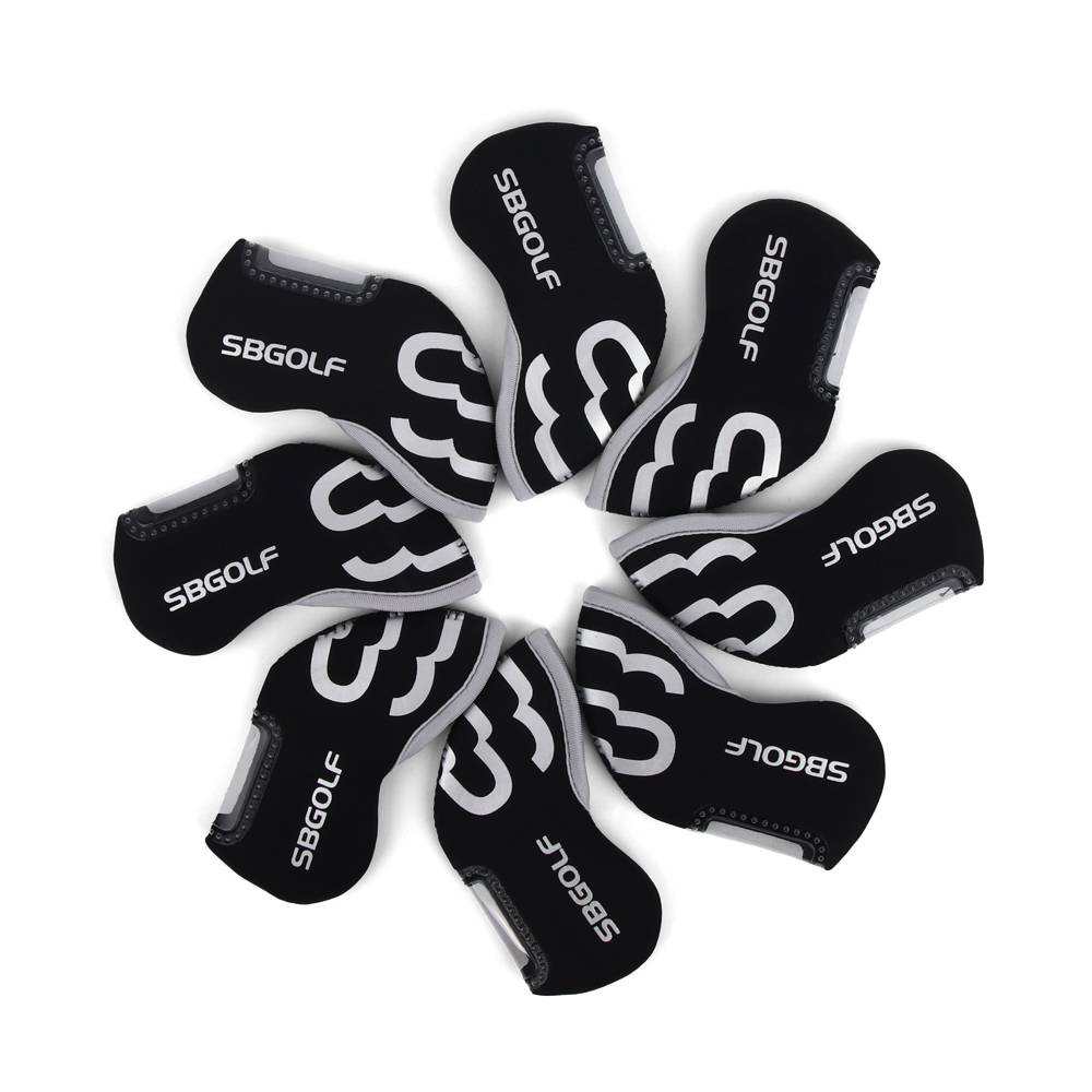 SB 소프트가드 아이언 커버/ 8pcs/ 블랙