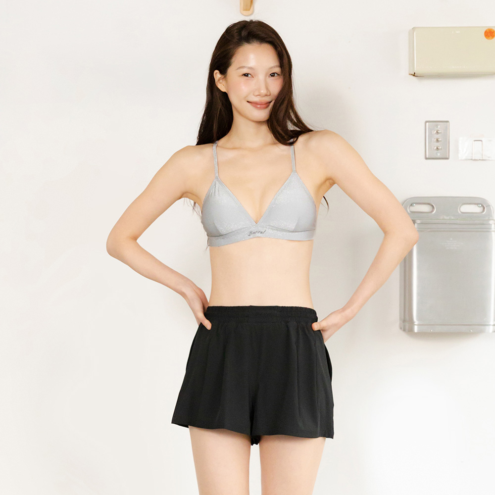 배럴 우먼 글로우 브라탑 실버