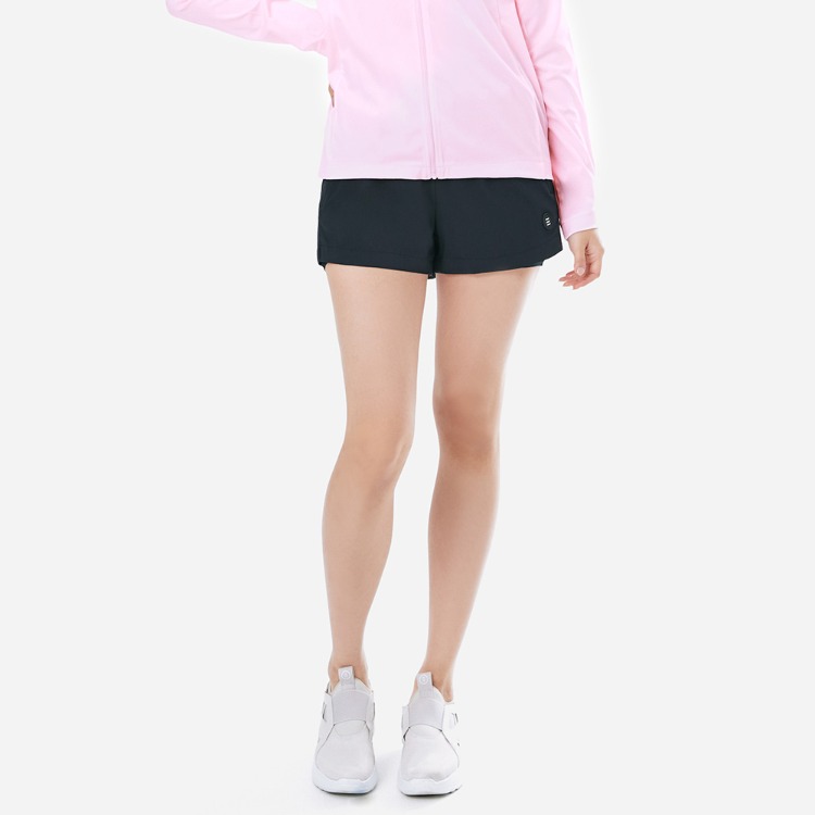 배럴 우먼 에센셜 레깅스 쇼츠 2부 블랙