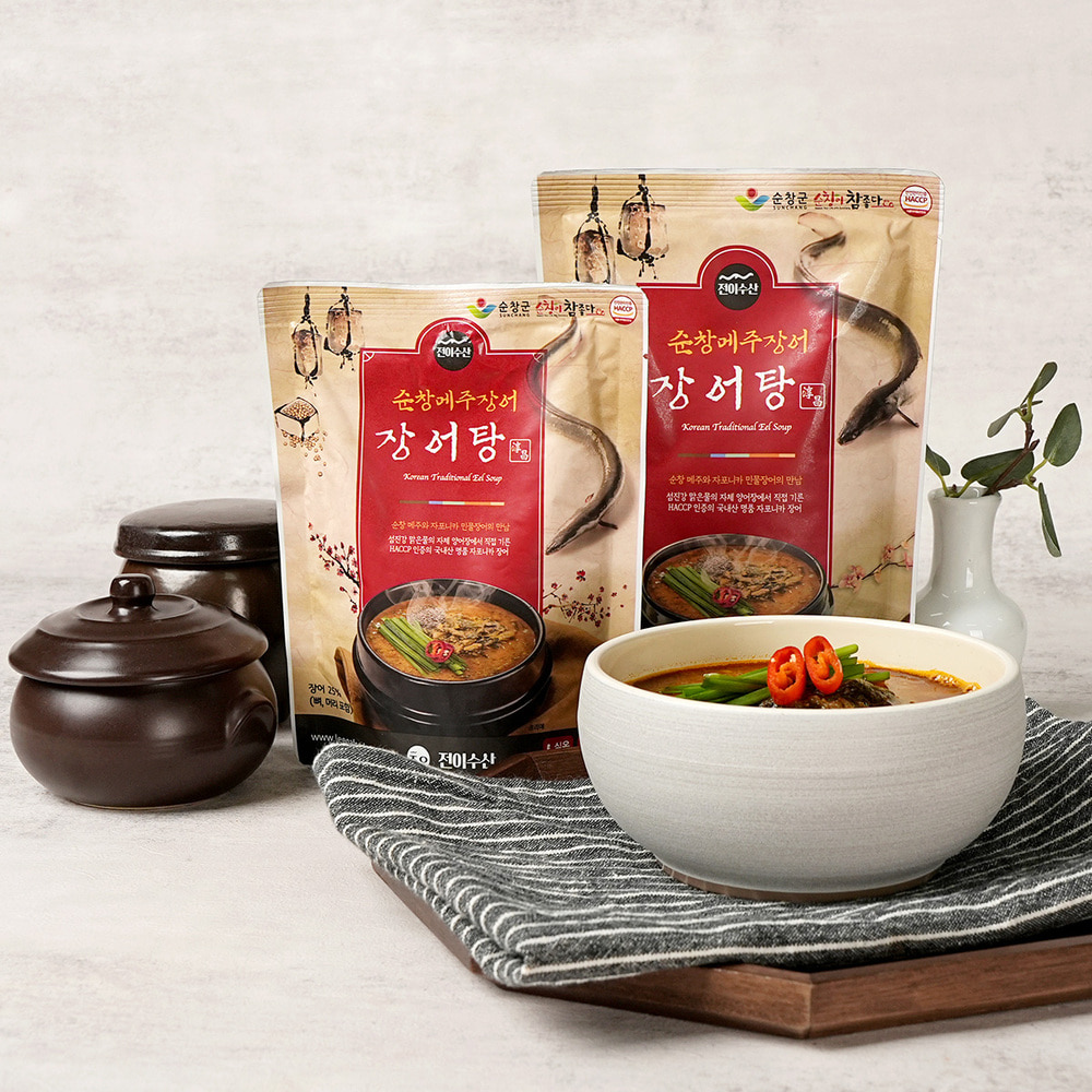 [해가람][전이수산] 순창메주장어 장어보양탕 300g/500g(5개세트/10개세트)