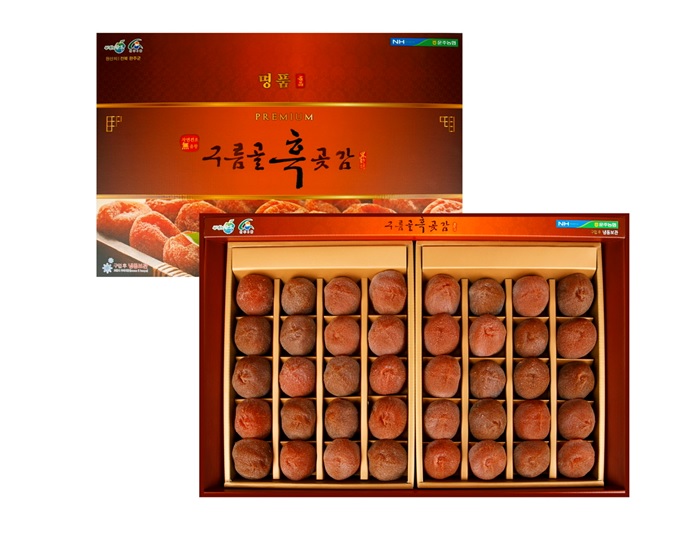 [완주군조공] 완주군 구름골 흑곶감 3호 (40g*40과)