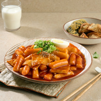 [메밀꽃피는항아리] 낭만부부 매운몽땅 떡볶이 480g*2팩(4인분)