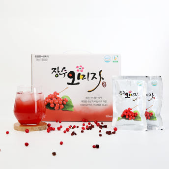[청정장수오미자영농조합] 오미자즙(120ml) 50개입