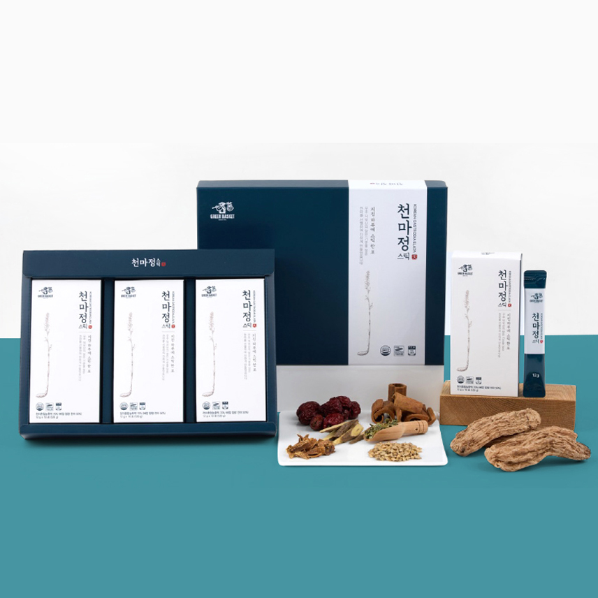 [포렘] 그린바스켓 천마정 스틱(12gX30포)
