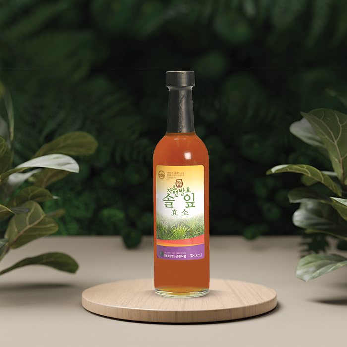 [금계식품] 샘고을 자연발효 솔잎효소 380ml