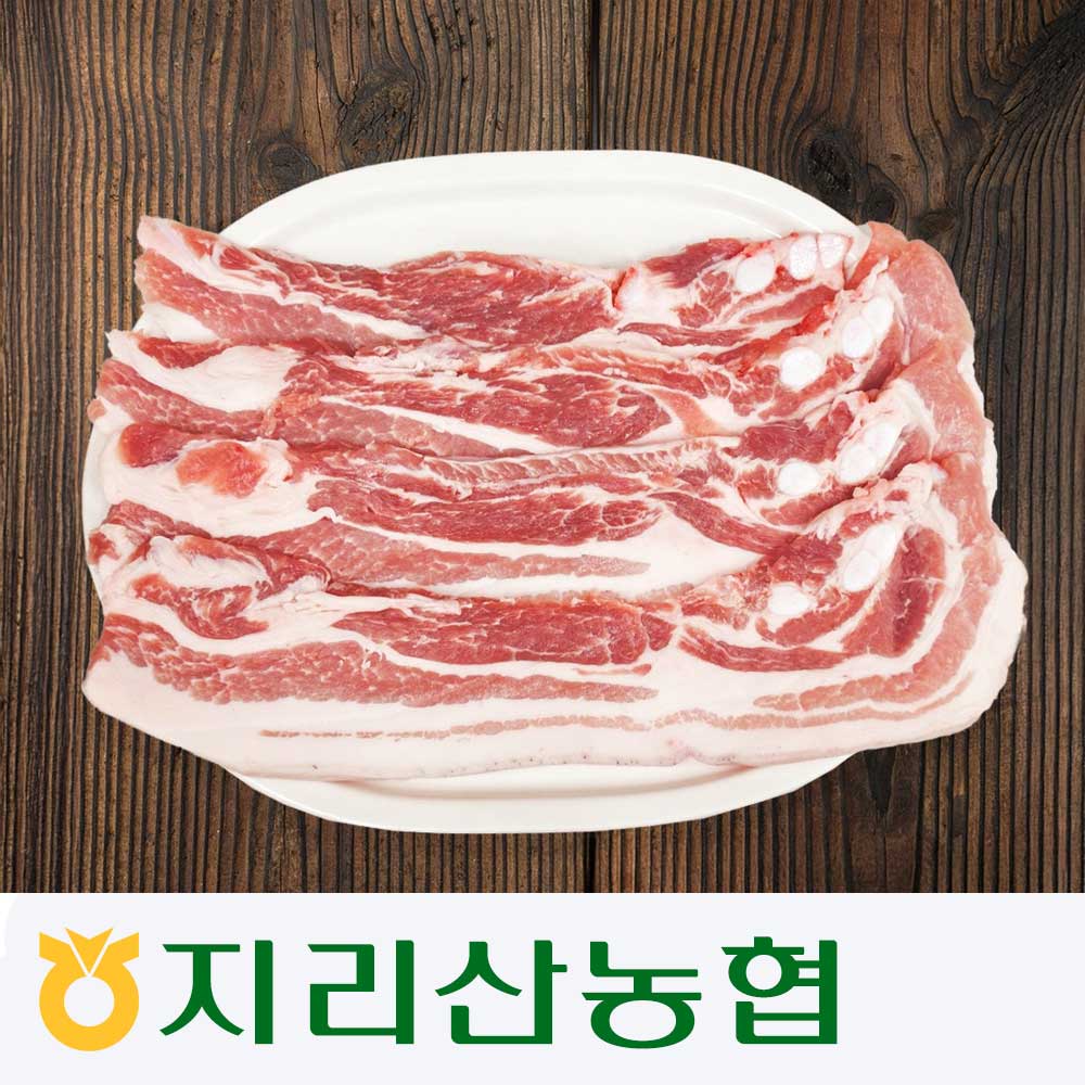 [지리산농협] 흑돼지 오겹살 500g