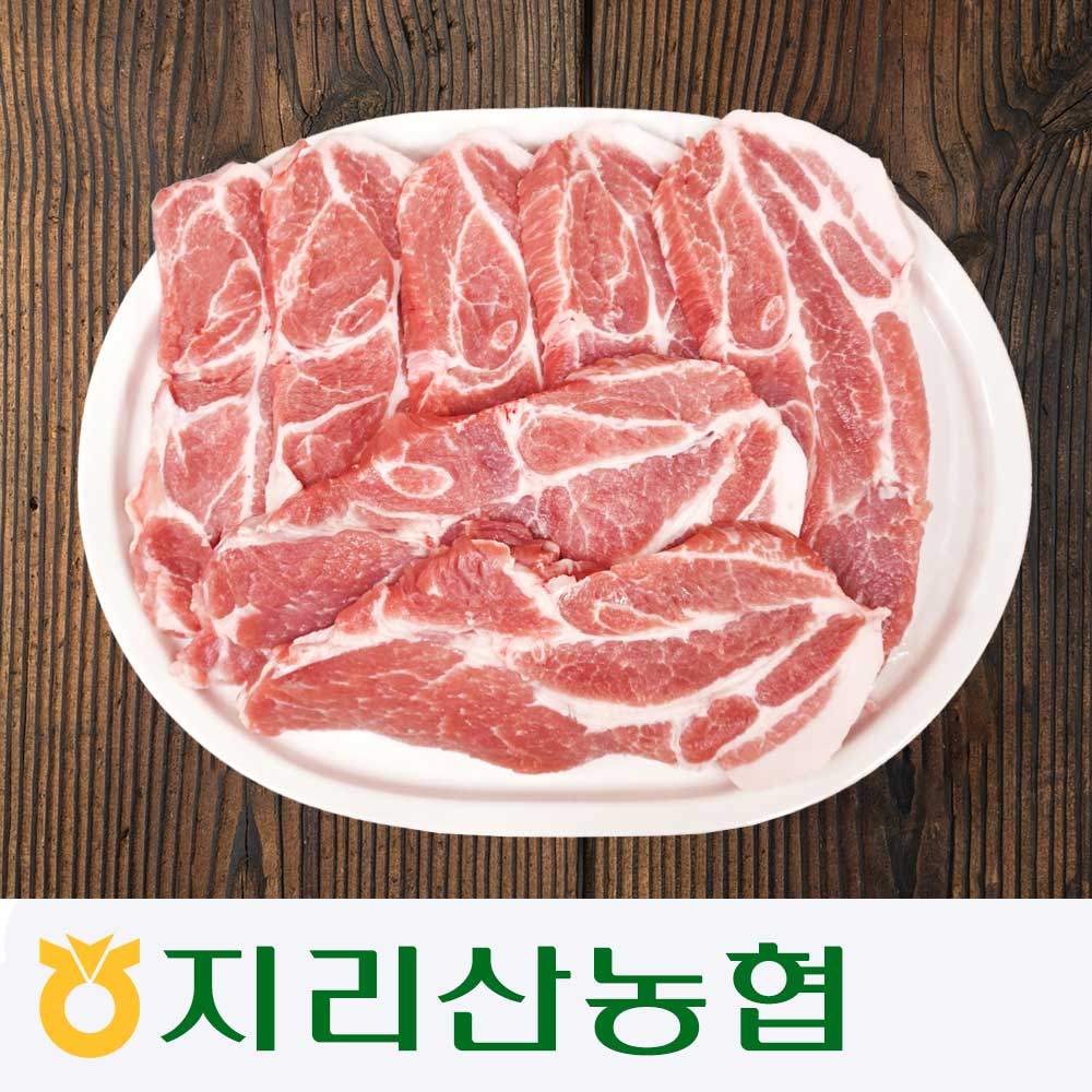 [지리산농협] 흑돼지 목살 500g