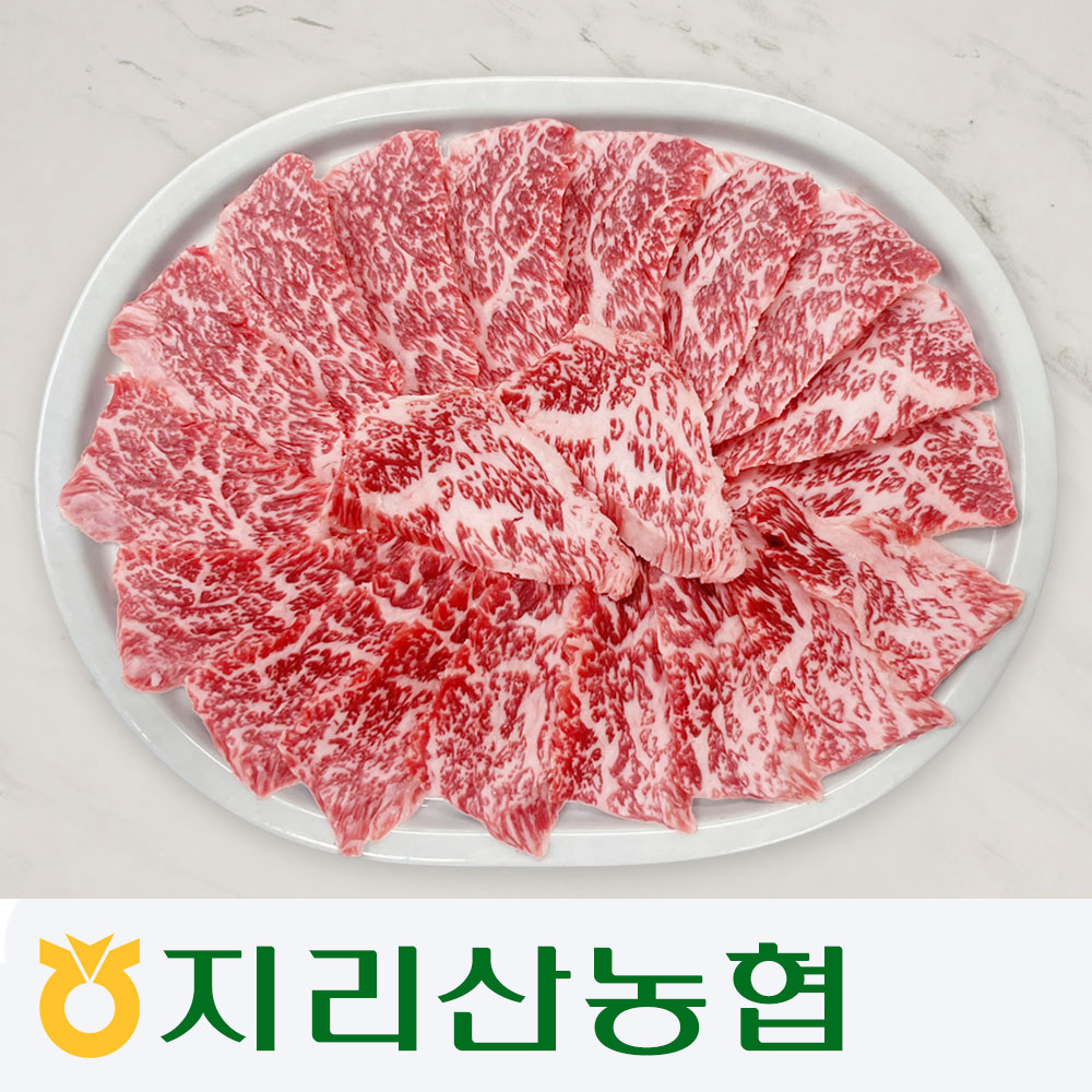 [지리산농협 하나로마트] 한우 살치살(1+) 구이용(400g) - 약 1.5인분