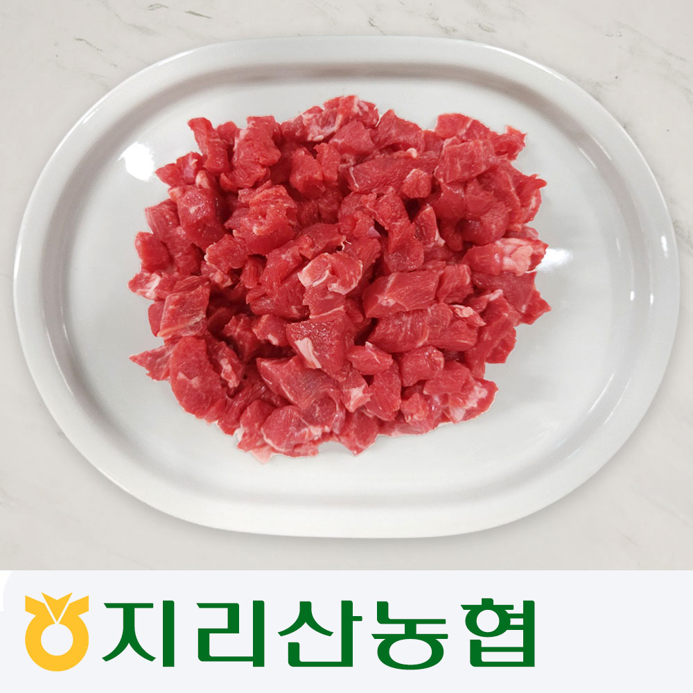 [지리산농협 하나로마트] 한우 국거리(1등급) (400g) - 약 1.5인분