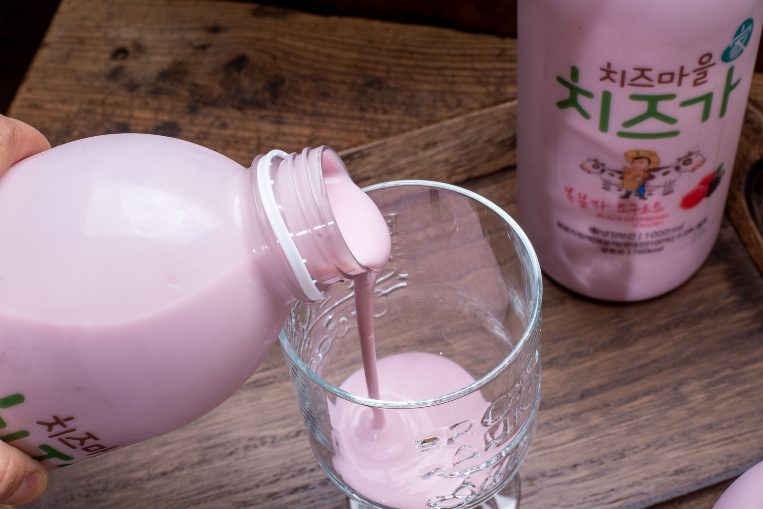 [임실농부] 불가리쿠스 유산균, 색깔고운 복분자 요구르트 1,000ml