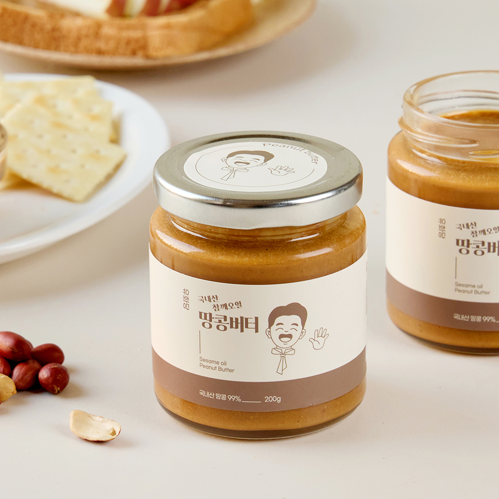 [유화당] 국내산 땅콩으로 만든 땅콩버터 200g