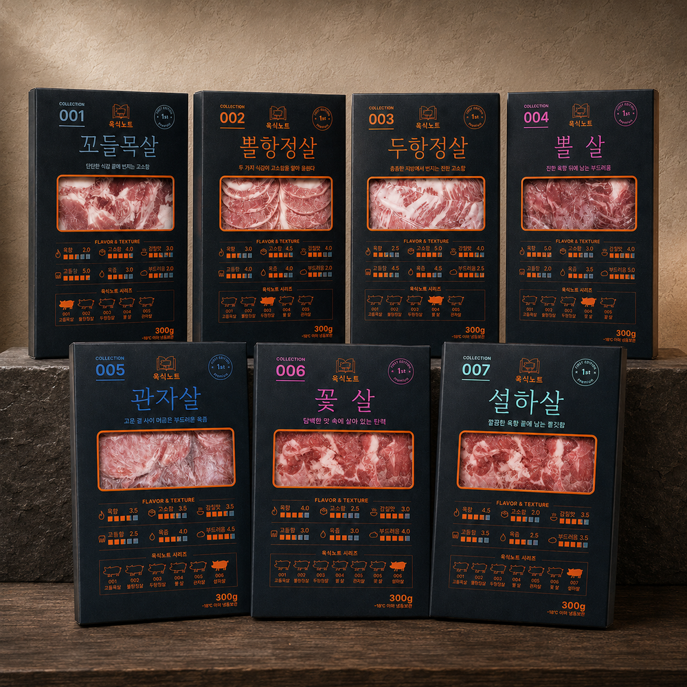 [새림] 100% 한돈 뒷고기 돼지 고기 특수부위(냉동)