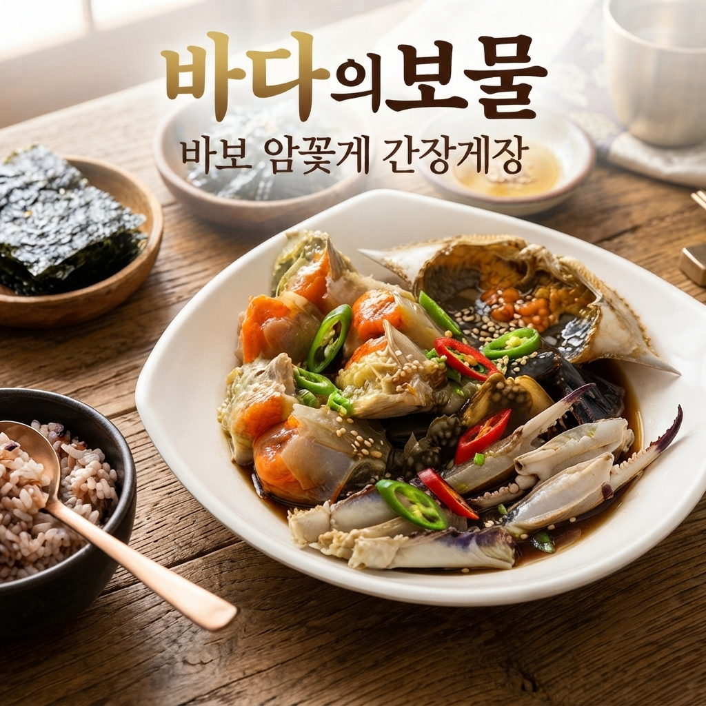 [해가람][밥강도] 바보암꽃게간장게장 * 2팩