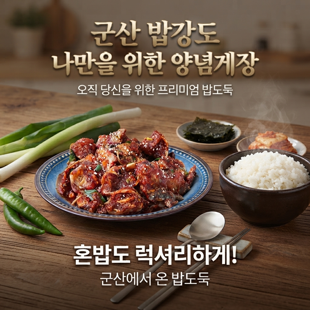 [해가람][밥강도] 나만을 위한 양념게장 200g*2팩