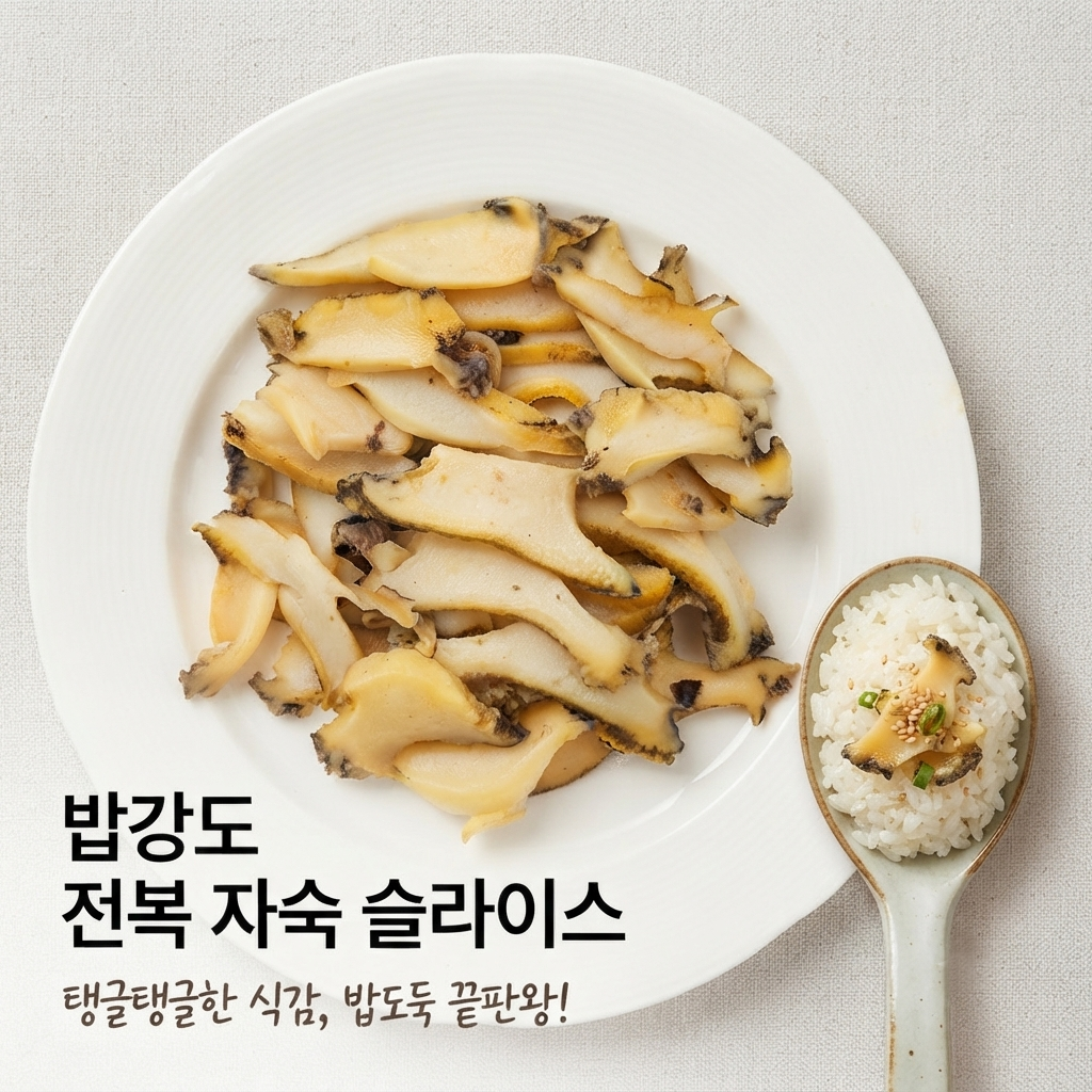 [해가람][밥강도] 자숙슬라이스전복 200g * 2팩