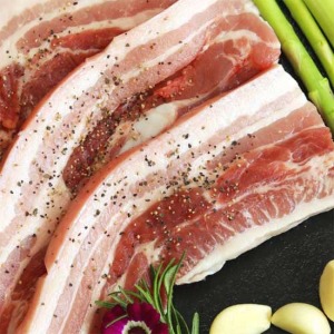 [지리산바래봉축산] 흑돈 오겹살 500g