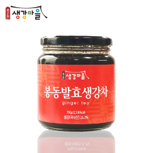 [봉동생강마을] 햇생강 발효 대추 생강차 750g